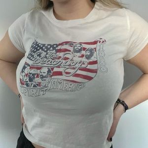 The Beach Boys vintage crop top